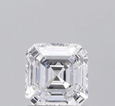 1.00ct Asscher D VVS2 Lab-Grown Diamond