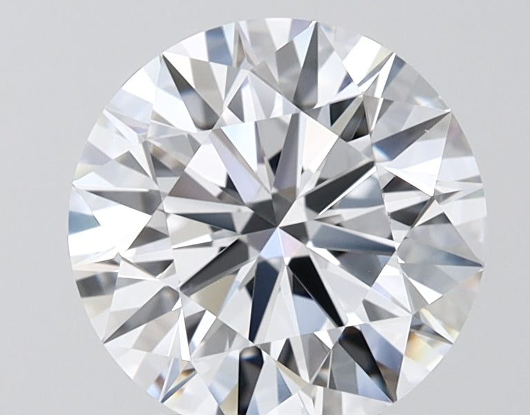 2.51ct Round F VVS2 Lab-Grown Diamond