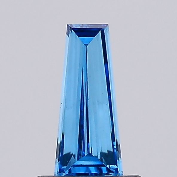 0.33ct Fancy Vivid Blue BAGUETTE Lab-Grown Diamond | IGI Certified