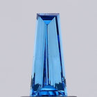 0.33ct Fancy Vivid Blue BAGUETTE Lab-Grown Diamond | IGI Certified