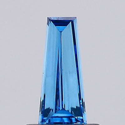 0.33ct Fancy Vivid Blue BAGUETTE Lab-Grown Diamond | IGI Certified