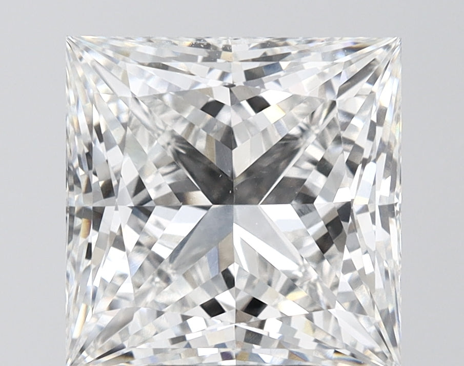 5.05ct Princess F VVS2 Lab-Grown Diamond