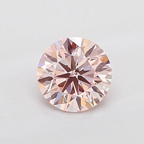 1.00ct Pink Round Lab-Grown Diamond IGI 793622519