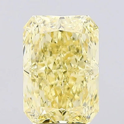 6.03ct Radiant Fancy Intense Yellow VS1 Lab-Grown Diamond