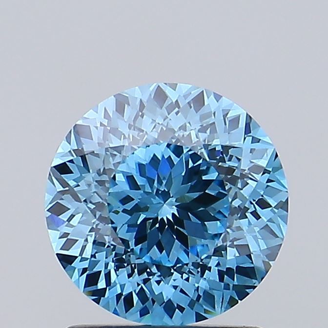 1.64ct Fancy Vivid Blue PORTUGUESE Lab-Grown Diamond | IGI Certified