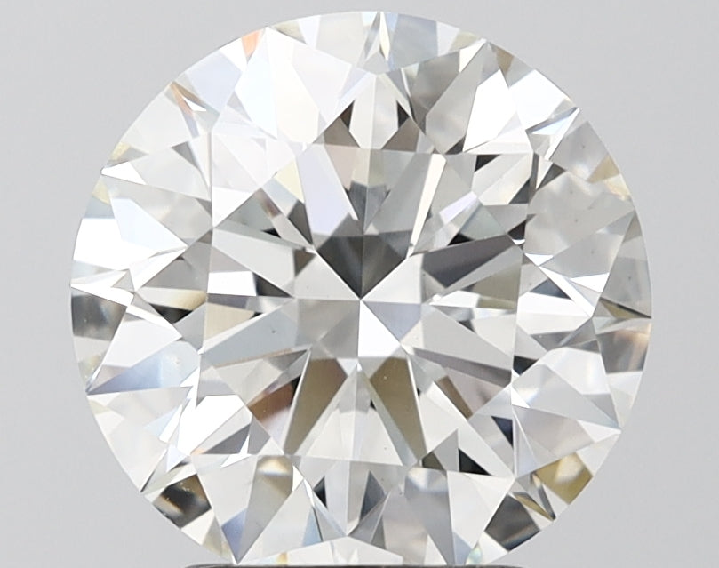 3.27ct Round H VVS2 Lab-Grown Diamond