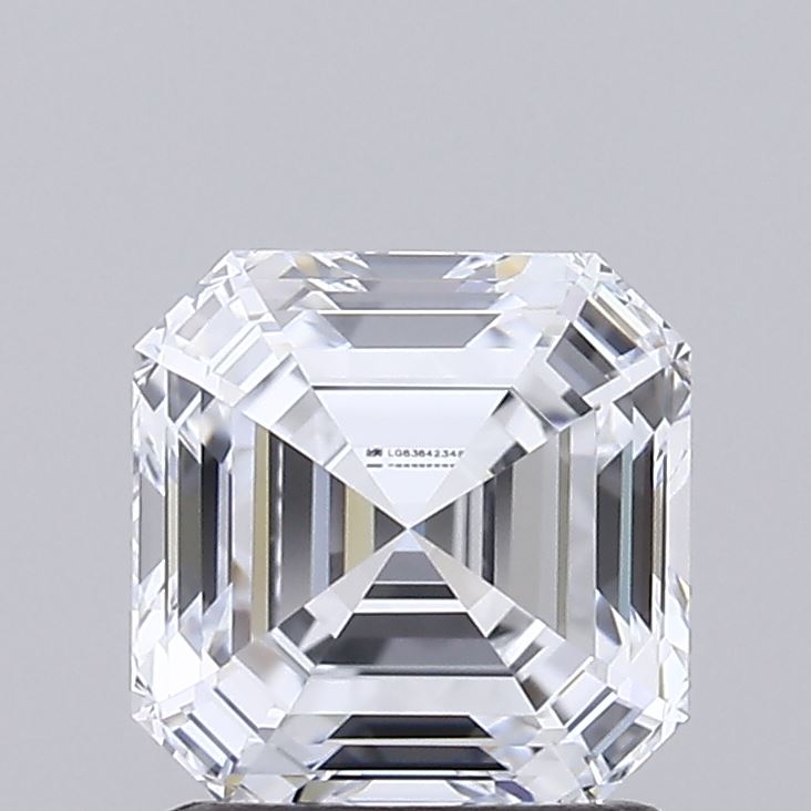 1.37ct Asscher F VVS1 Lab-Grown Diamond