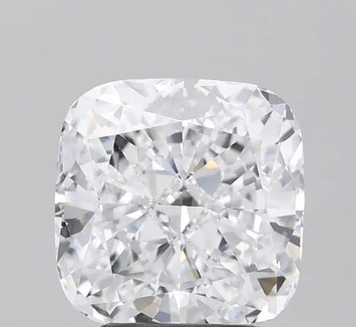 3.09ct Cushion D VVS2 Lab-Grown Diamond
