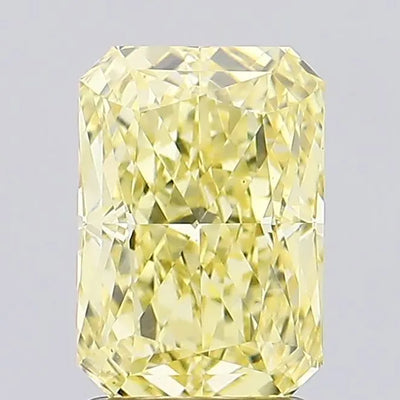 2.39ct Radiant Fancy Yellow VS1 Lab-Grown Diamond