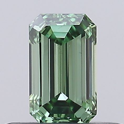 0.32ct Fancy Vivid Green Emerald Lab-Grown Diamond | IGI Certified