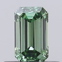 0.32ct Fancy Vivid Green Emerald Lab-Grown Diamond | IGI Certified