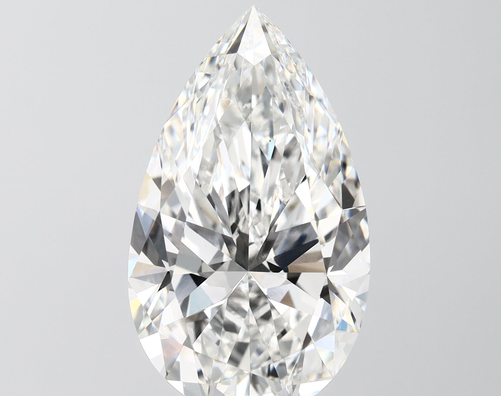 9.54ct Pear F VVS2 Lab-Grown Diamond