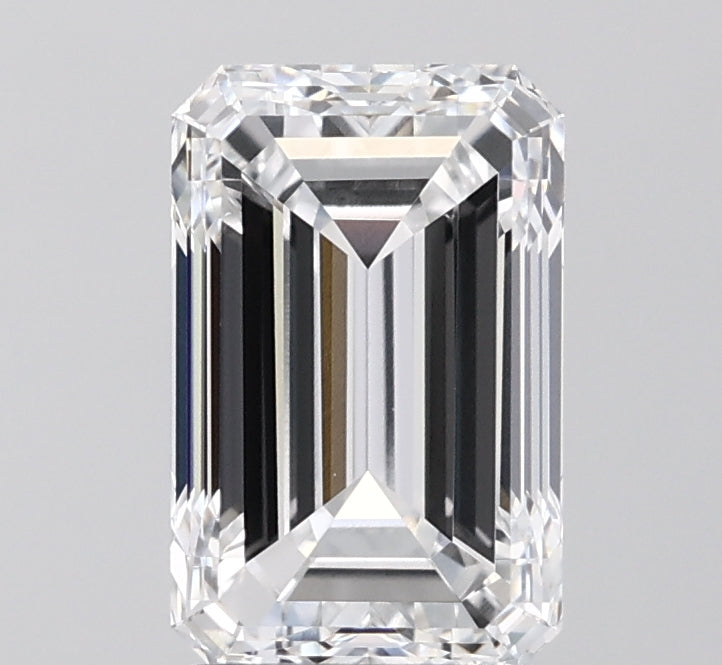 2.72ct Emerald E VVS2 Lab-Grown Diamond