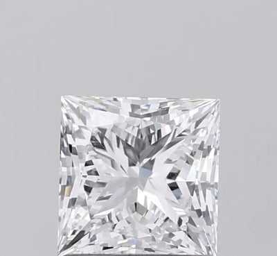 1.07ct Princess D VVS2 Lab-Grown Diamond