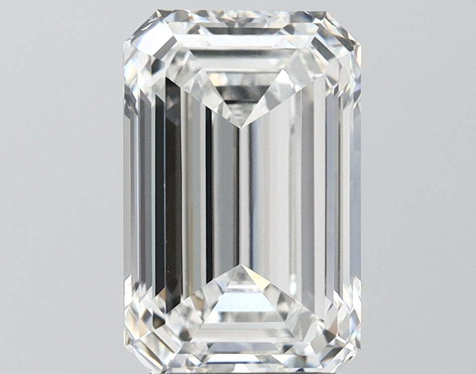 3.36ct Emerald F VVS2 Lab-Grown Diamond