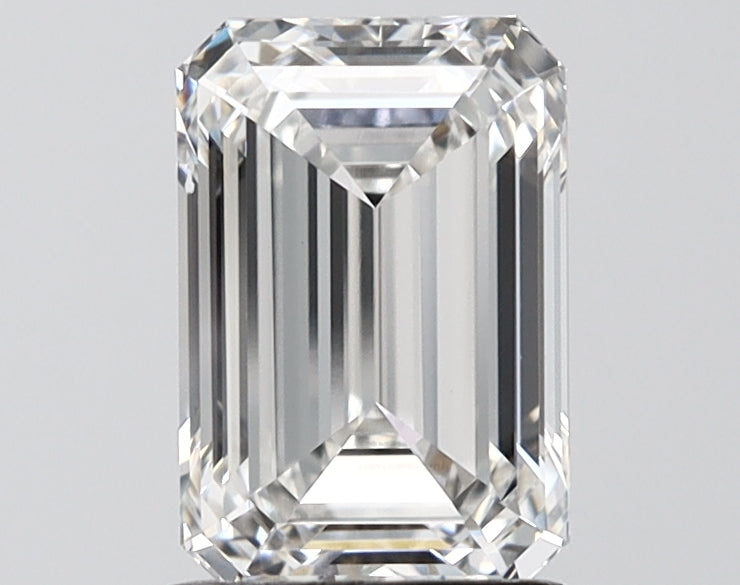 1.83ct Emerald F IF Lab-Grown Diamond