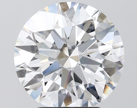 3.58ct Round E VVS2 Lab-Grown Diamond