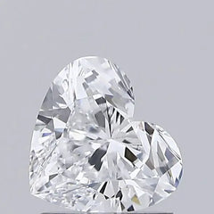 0.91ct Heart D IF Lab-Grown Diamond