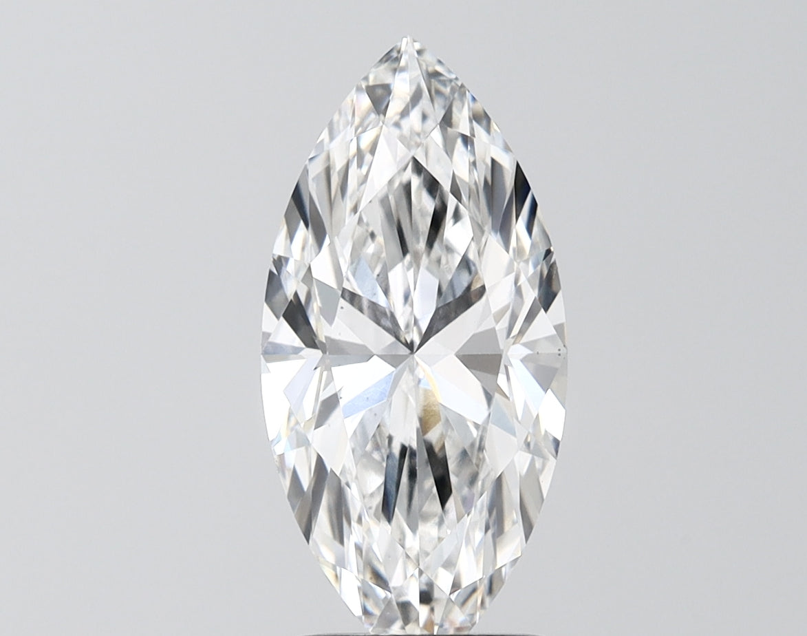 2.44ct Marquise F VS1 Lab-Grown Diamond