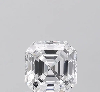 0.77ct Asscher D VVS2 Lab-Grown Diamond