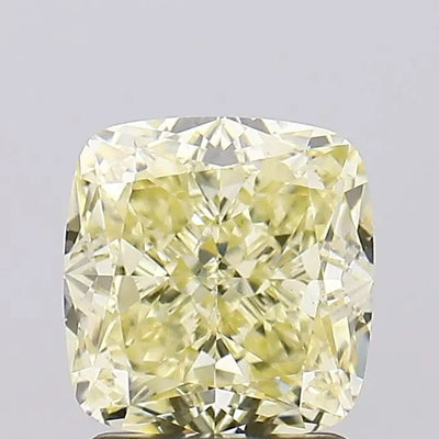 2.03ct Cushion Fancy Yellow VS1 Lab-Grown Diamond