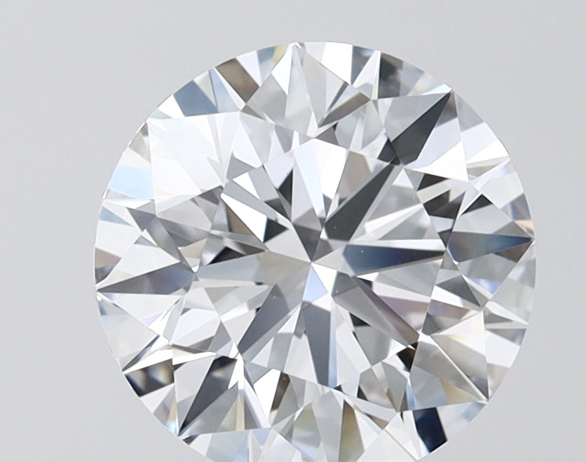 3.01ct Round F VVS2 Lab-Grown Diamond