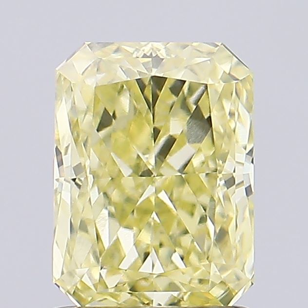 1.46ct Radiant Fancy Intense Yellow VVS2 Lab-Grown Diamond