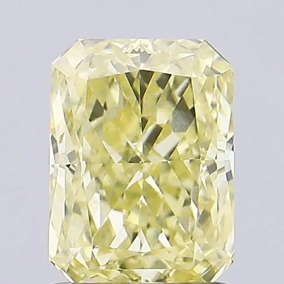 1.46ct Radiant Fancy Intense Yellow VVS2 Lab-Grown Diamond