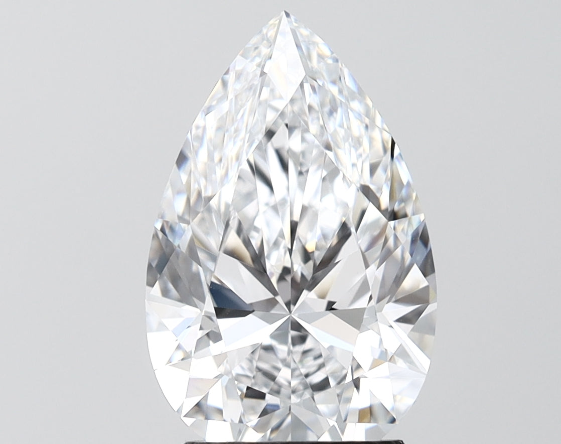 3.51ct Pear D VVS2 Lab-Grown Diamond