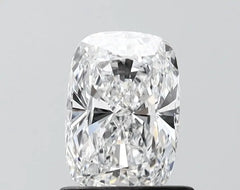 0.92ct Cushion D VVS2 Lab-Grown Diamond