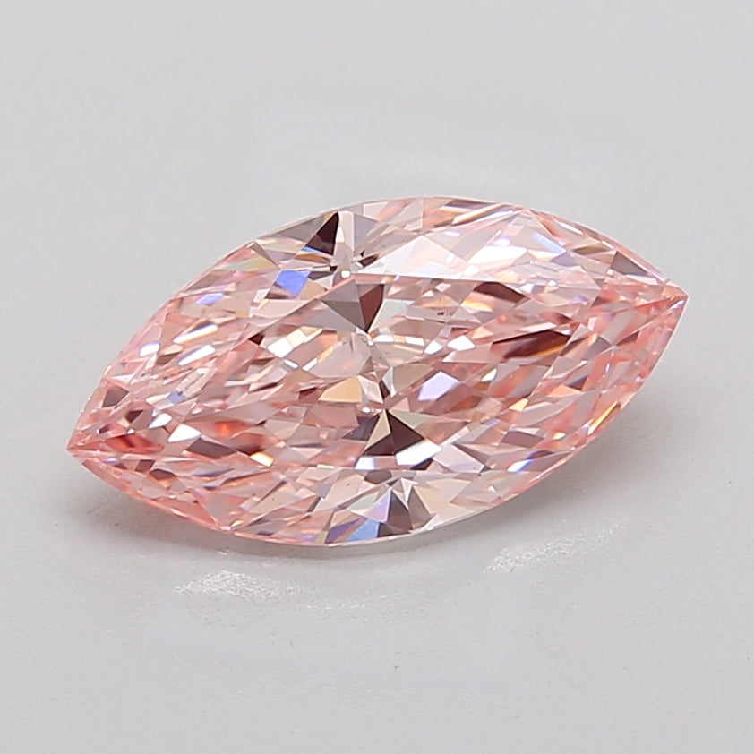 3.53ct Pink Marquise Lab-Grown Diamond IGI 770615798
