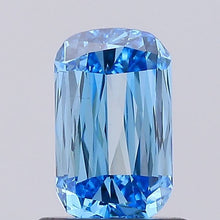 0.79ct Fancy Vivid Blue ASHOKA Lab-Grown Diamond | IGI Certified