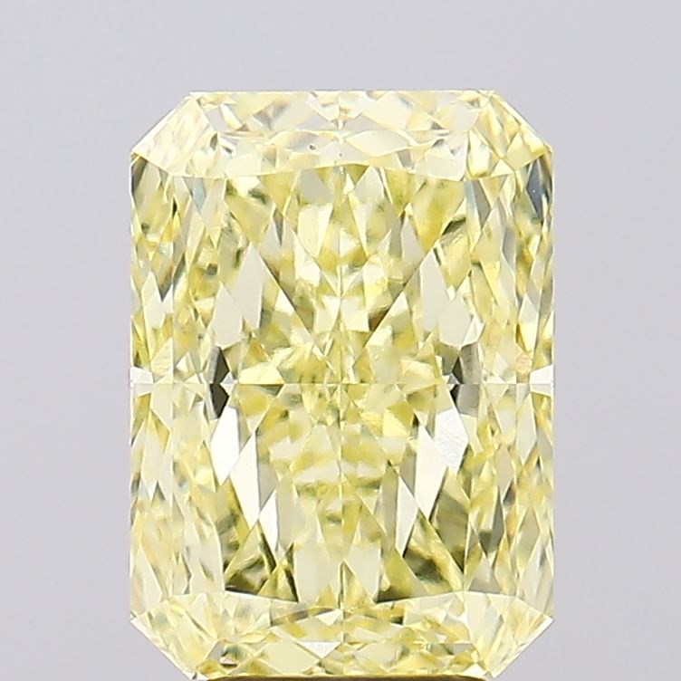 4.90ct Radiant Fancy Intense Yellow VVS2 Lab-Grown Diamond