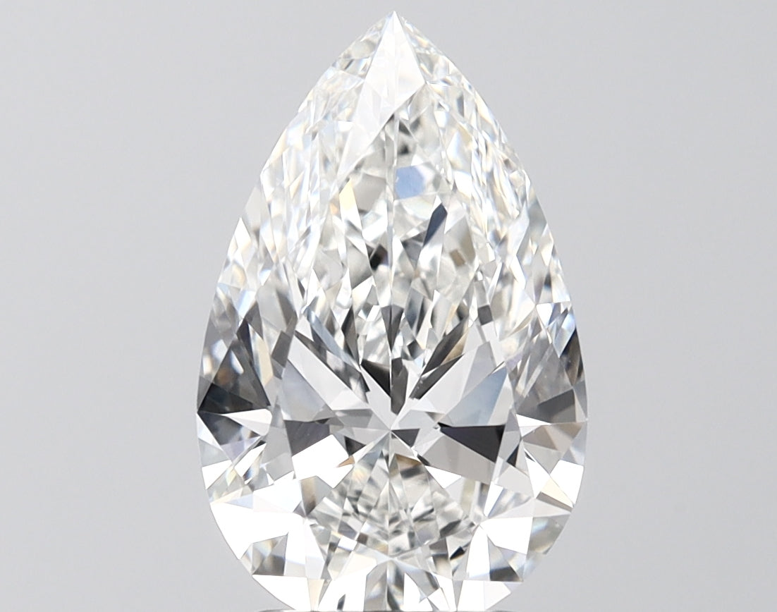 2.92ct Pear G VVS2 Lab-Grown Diamond