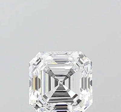 1.00ct Asscher D VVS2 Lab-Grown Diamond