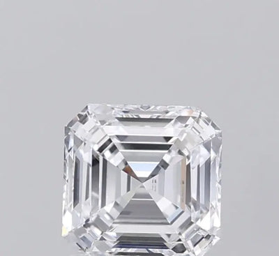 1.04ct Asscher D VVS2 Lab-Grown Diamond