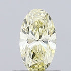 0.47ct Fancy Yellow Oval Lab-Grown Diamond | IGI Certified