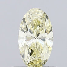 0.47ct Fancy Yellow Oval Lab-Grown Diamond | IGI Certified