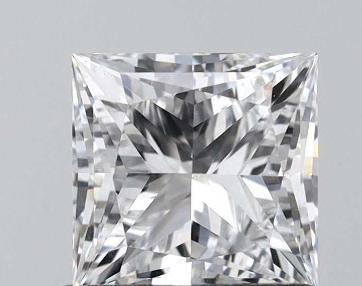 0.92ct Princess D VS2 Lab-Grown Diamond