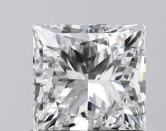 0.92ct Princess D VS2 Lab-Grown Diamond
