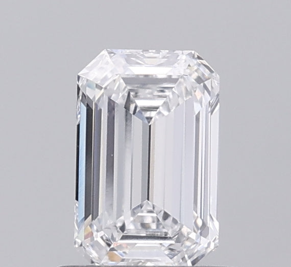 0.87ct Emerald D VVS1 Lab-Grown Diamond