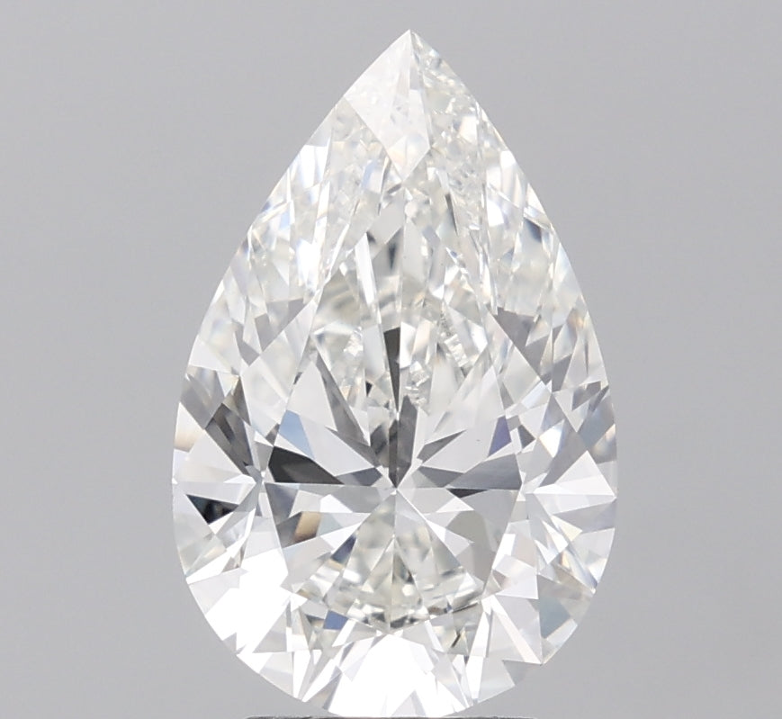 3.65ct Pear G VVS2 Lab-Grown Diamond
