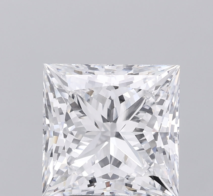 4.06ct Princess D VVS2 Lab-Grown Diamond