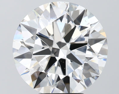 6.03ct F VVS2 Round Brilliant CVD Diamond