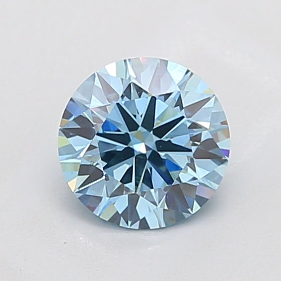 1.52ct Blue Round Lab-Grown Diamond IGI 797664125