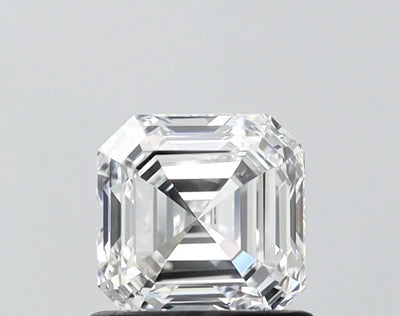 1.00ct Asscher D VVS2 Lab-Grown Diamond