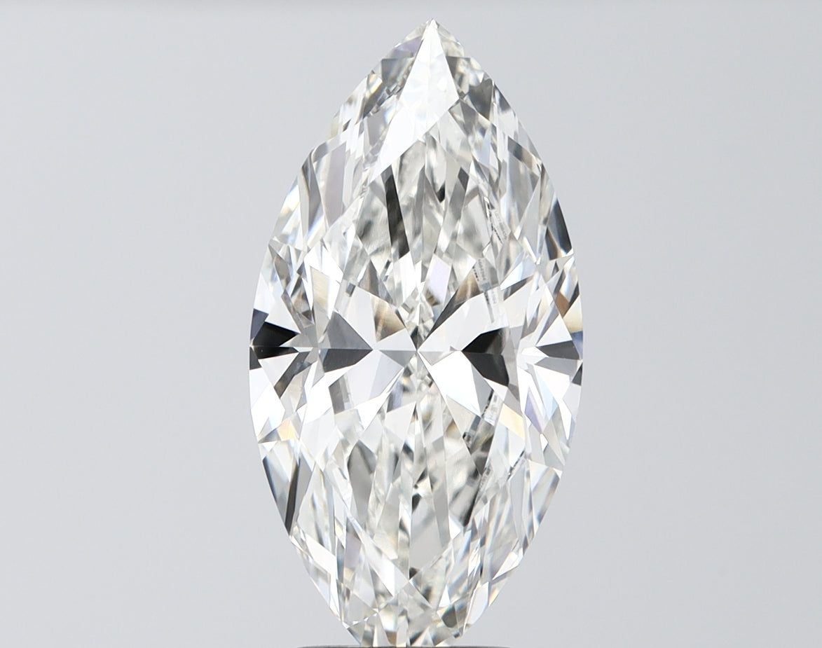 4.02ct Marquise G VVS2 Lab-Grown Diamond