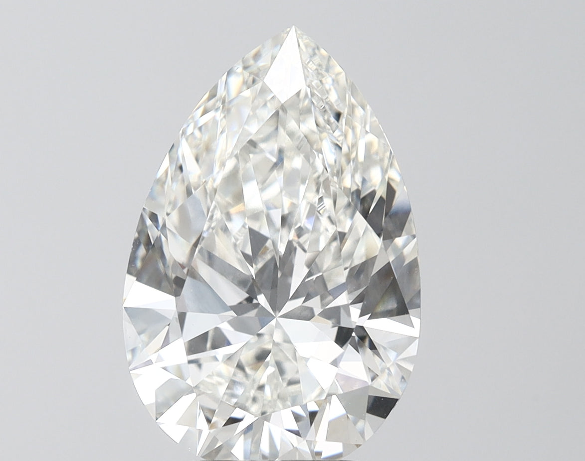 5.07ct Pear G VVS2 Lab-Grown Diamond