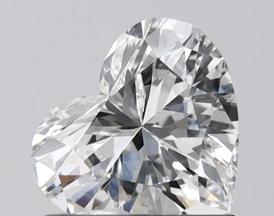 0.86ct Heart D VVS2 Lab-Grown Diamond