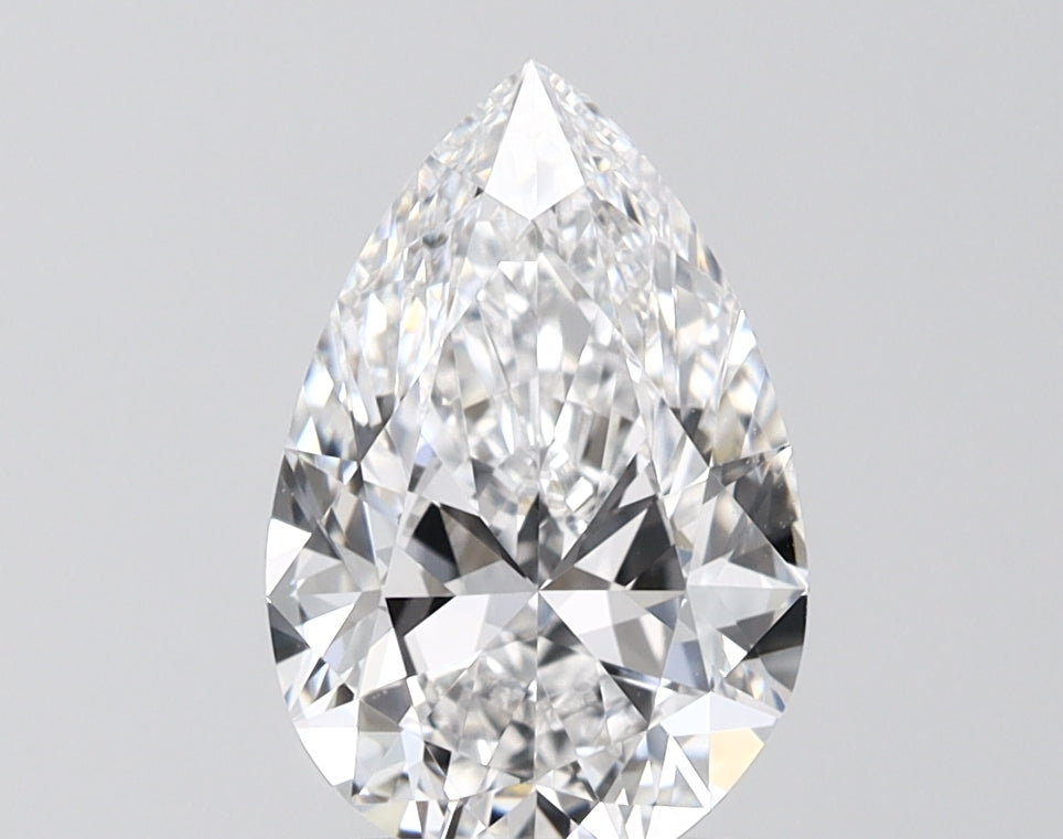 2.00ct Pear D VVS1 Lab-Grown Diamond